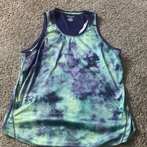 Colorful athletic tank top size extra-large